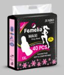 Jumbo sanitary pads maxi Cotton 40PCS XXL 320mm