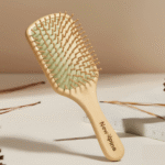 Natural Wooden Paddle Hair Brush