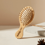 Bamboo airbag hair comb